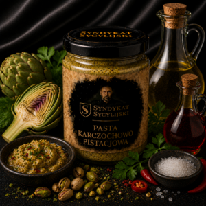 Pasta Karczochowo-Pistacjowa