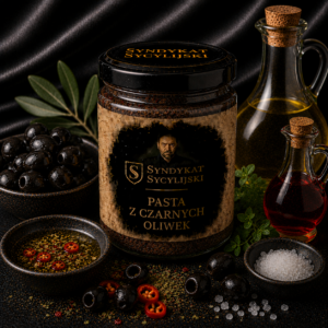 Pasta z Czarnych Oliwek