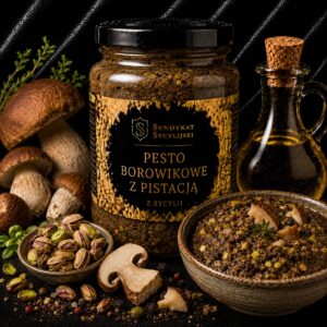 Pesto Borowikowe z Pistacją