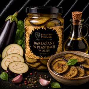 Bakłażany w Plastrach lub Słupkach w Oleju