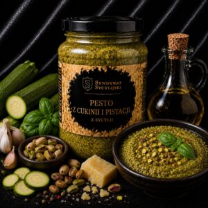 Pesto z Cukinii i Pistacji