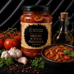 Grzyby w Stylu Pizzaiola